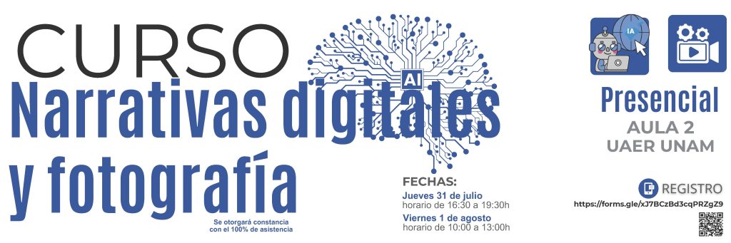 Curso: Narrativas digitales y fotografía
